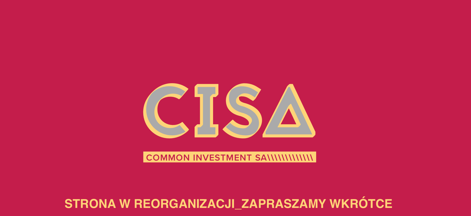 COMMON INVESTMENT SA